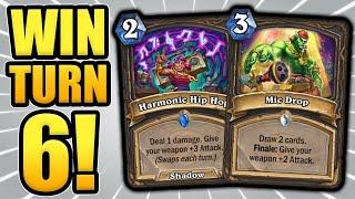 🩸Turn 6 Lethal Guaranteed WHAT IS THIS MADNESS?  Hearthstone