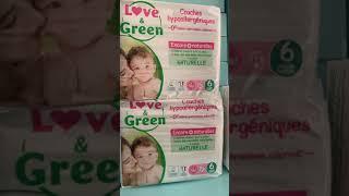 Видеообзор экологичных биоразлагаемых подгузников Love&Green