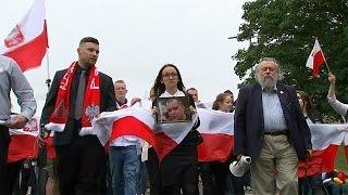 Stiller Protest gegen Fremdenfeindlichkeit Schweigemarsch für erschlagenen Polen