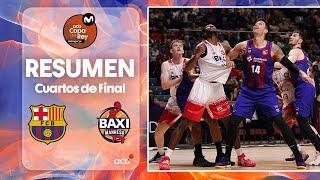 Barça - BAXI Manresa 102-91 RESUMEN  Copa del Rey Málaga 2024