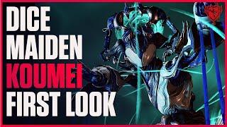 Warframe Koumei Is NOT What I Expected - Dice Maiden Build & First Look