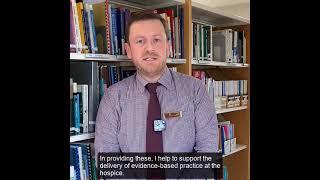 Meet the Team - David Keane Librarian St Francis Hospice Dublin