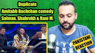 Sunil Grover as Amitabh Bachchan   Duplicate Amitabh Bachchan comedy  Salman Shahrukh & Rani M.