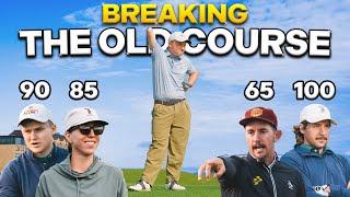 Breaking The Old Course 4 Golfers. 4 Goals.