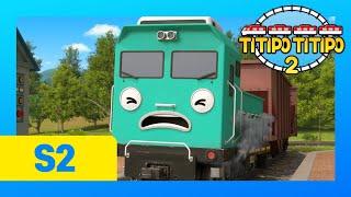 Full ver TITIPO S2 EP21 l Setter is Sick l Train Cartoons For Kids  TITIPO TITIPO 2