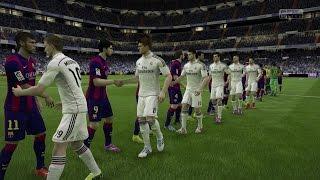 PS4Xbox One FIFA 15  Real Madrid vs FC Barcelona - Next-Gen Full Gameplay 1080p HD