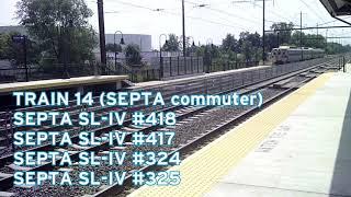 Railfanning Levittown-Tullytown Station 8282020