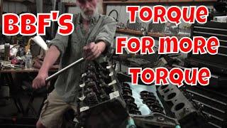 Setting & Torquing the Heads on the 460 Big Block Ford for the 1958 Ford Fairlane Budget Build