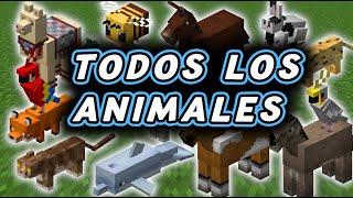 QUE COMEN? COMO SE DOMESTICAN? DONE ENCONTRARLOS? REPRODUCIRLOS  TODOS LOS ANIMALES DE MINECRAFT