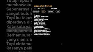 Lirik Lagu Surga Atau Neraka-Hetty Soendijaya  #dangdut #lagutrend #lirikviral