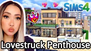 LOVESTRUCK Penthouse Renovation & First Impressions of the New Items Sims 4 Speed Build #Sims