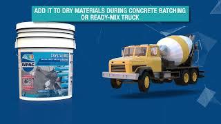 IMPAC CRYSTAL - Concrete Waterproofing by Crystallization
