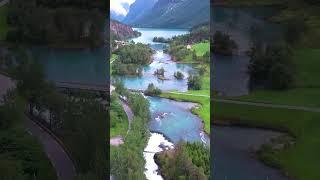 Norway 4k beautiful Nature  Relaxation with music and sound