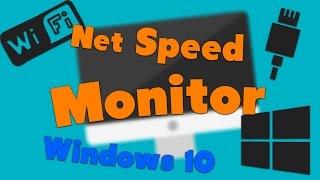 Datenverkehr vom Internet anzeigen  NetSpeedMonitor  Windows 10