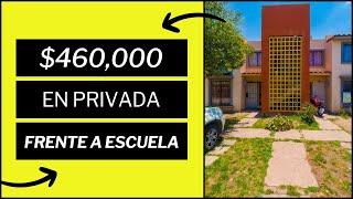 CASA EN PRIVADA FRENTE A ESCUELA Y JUEGOS EN HACIENDA MARGARITA $460000