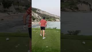  Gary Players Signature Hole at Thracian Cliffs in Bulgaria