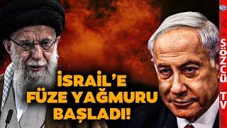 Hamaney Emri Verdi Yüzlerce Füze İsraile Yağıyor Netanyahuya Ağır Darbe Tel Aviv Şokta