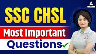 SSC CHSL 2023  Most Important Questions By Neelam Maam