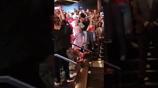 ADAM KOWNACKI WALKS OUT IN FRONT OF HUNDREDS OF HIS POLISH SUPPORTERS @ MSG TO FACE JOE CUSUMANO