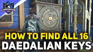 All 16 Daedalian Keys Locations For House Chest Relic House Uniform  Hogwarts Legacy
