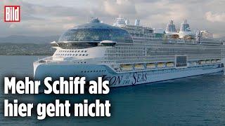 Kreuzfahrt-Riese „Icon of the Seas“ So lange dauert’s von Bug nach Heck