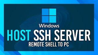 Set up SSH Server on Windows  Remote Secure Shell + Key Based Authentication