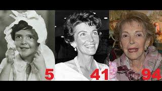 Nancy Reagan from 0 to 94 years old