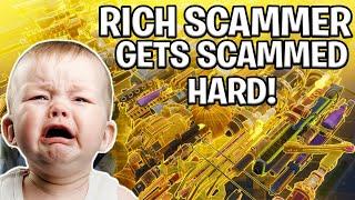 ANGRY Rich Kid Scams Himself Scammer Gets Scammed Fortnite Save The World