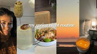 My evening routine *spring edition*  Productive night routine healthy foods  cozy
