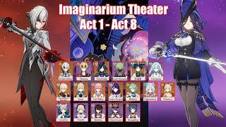 New Imaginarium Theater Act 1 - Act 8  Genshin Impact 4.7