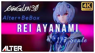 Alter BeBox Rei Ayanami tentative name Evangelion 17 Scale Anime Figure Unboxing Review