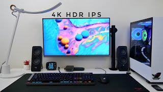 Samsung UR55 4K IPS HDR10 Monitor Review  Affordable 4K HDR IPS Monitor
