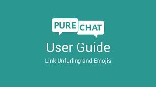 New Pure Chat Features Link Unfurling and Emojis