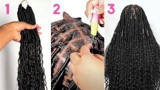 Installing Crochet Locs In 3 EASY Steps  Its Not As Hard As You Think