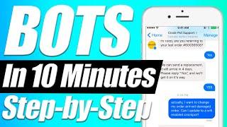 Facebook Bot Setup  Easy Facebook Chatbot Tutorial