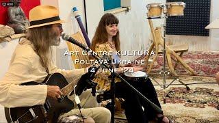 Jamming at KULTURA Art Centre in Poltava Ukraine