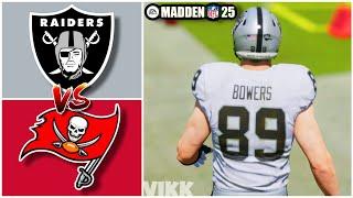 Raiders vs Buccaneers Week 14 Simulation Madden 25 Rosters