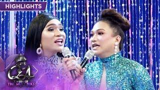 Miss Q&A Dhayzel and Vanessa face off in Diba Teh  Miss Q and A Kween of the Multibeks