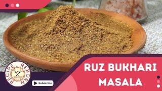 RUZ BUKHARI MASALA RECIPE HOMEMADE  Mix Spices @recipereborn