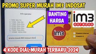 PAKET INTERNET MURAH IM3 INDOSAT  KODE DIAL MURAH IM3 TERBARU 2024