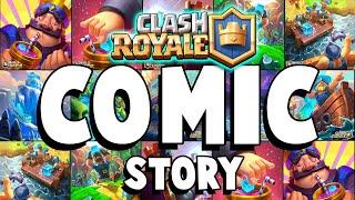 FULL Clash Royale Comic Book Story - The Adventures of the Ice Cube  Clash Comic Strip Story #1