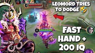 FRANCO FAST HAND HOOK + 200 IQ PREDICTION = ???  MYTHICAL GLORY RANK  MOBILE LEGENDS