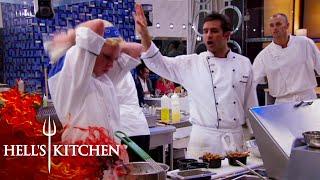 Scott Kicks Out Jessica From His Service  Hells Kitchen