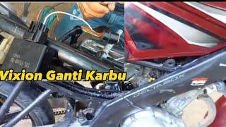 Vixion modif karburator pakai Cdi Mio no limit