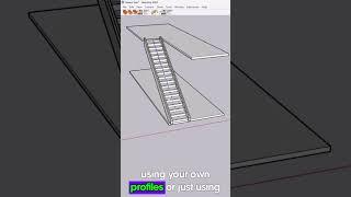 30 DAYS of #sketchup Architectural Extensions - Day 11 - Instant Stair Paid Extension