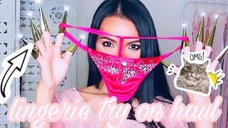 LINGERIE TRY-ON HAUL  MY FAVOURITE LINGERIES & BRANDS 2019  Angel Gower