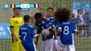 DNC19 MATCH 14 FINALS BOYS  ROMANIA - FRANCE