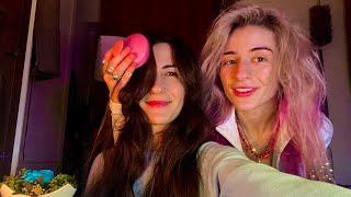 asmr  very random REAL PERSON asmr on ANOTHER sister - chaotic fast personal attention 