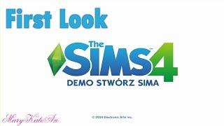 First Look The Sims 4 Demo Stwórz Sima