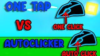 One Tap VS Autoclicker... Who will win? Roblox Bedwars